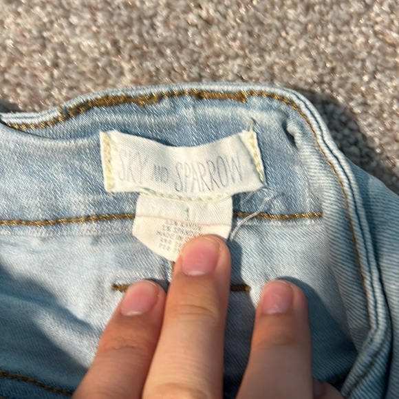 Sky and Sparrow jean shorts - Picture 3 of 3